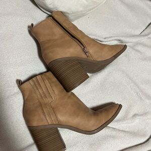 Tan Ankle Boots